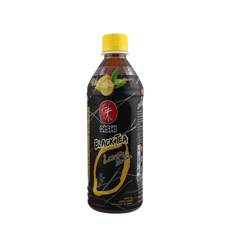 Schwarzer Tee Zitrone OISHI 500ml – Taste of Asia