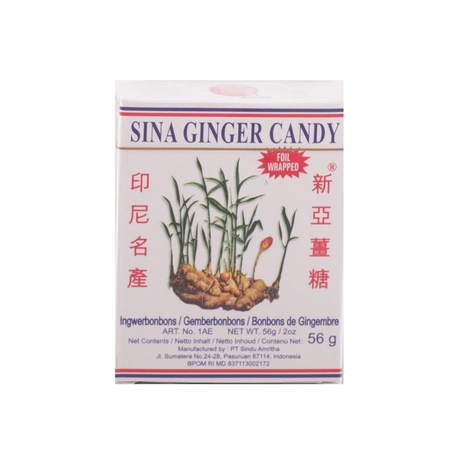 Ginger Candy SINA 56g Taste of Asia