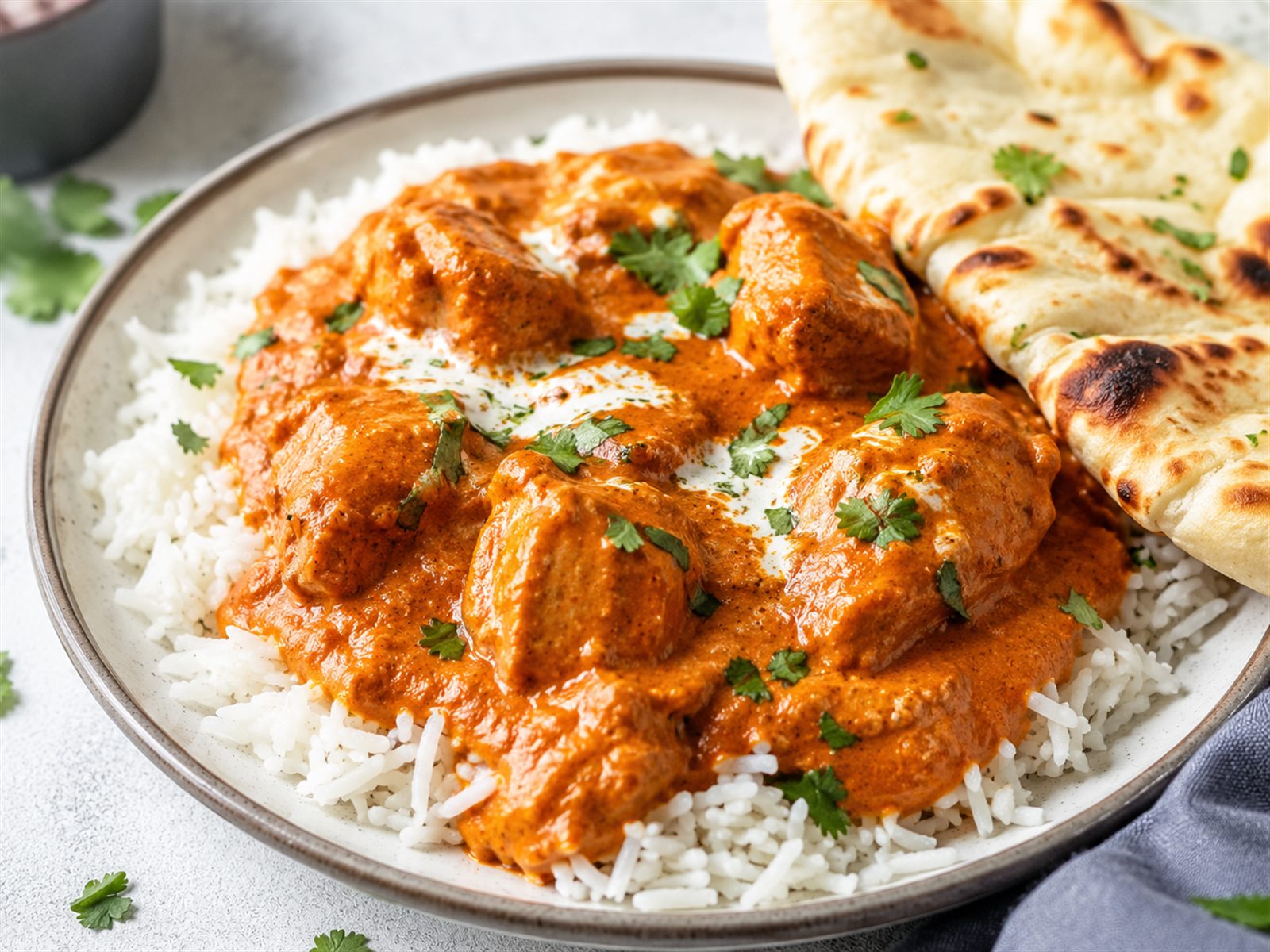 Butter Chicken: cremiges Tomaten-Curry
